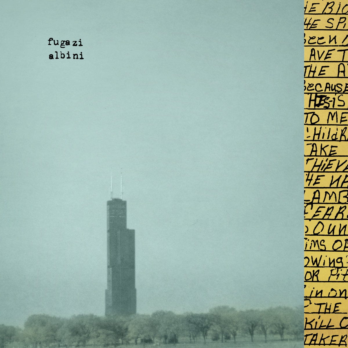 FUGAページ　　im Emergency OG Quick Take: Fugazi - The Albini Sessions
