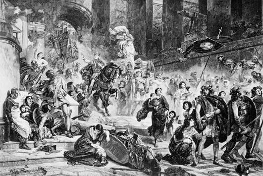 Η Γότθικη Λεηλασία της Ρώμης: Βάρβαροι στην Πύλη το 410 μ.Χ.