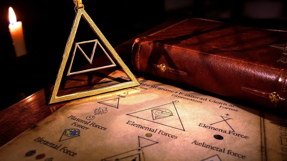 Triangular Talismans in Sacred Metallurgy