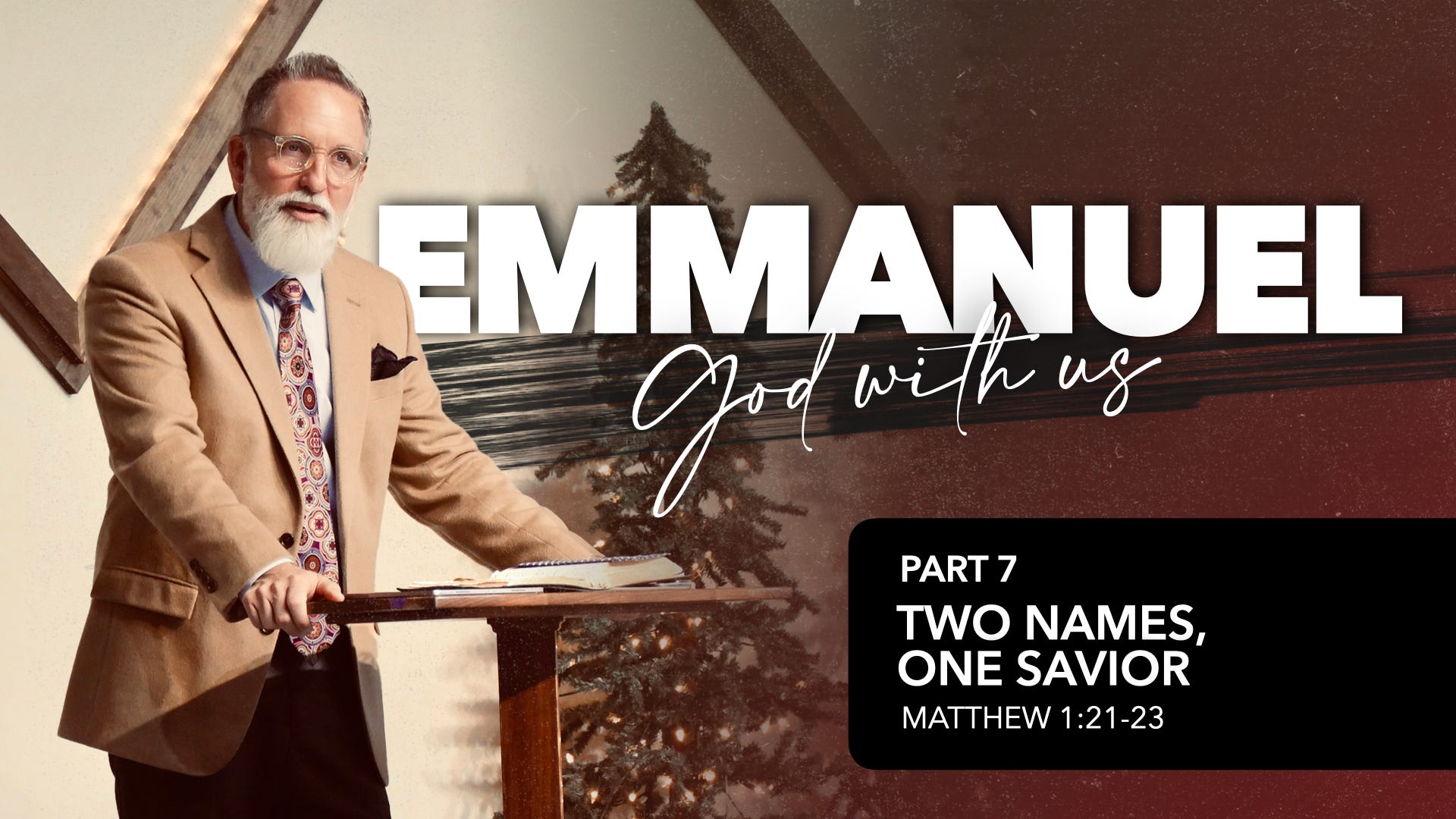 Emmanuel — God With Us | Matthew 1:21–23