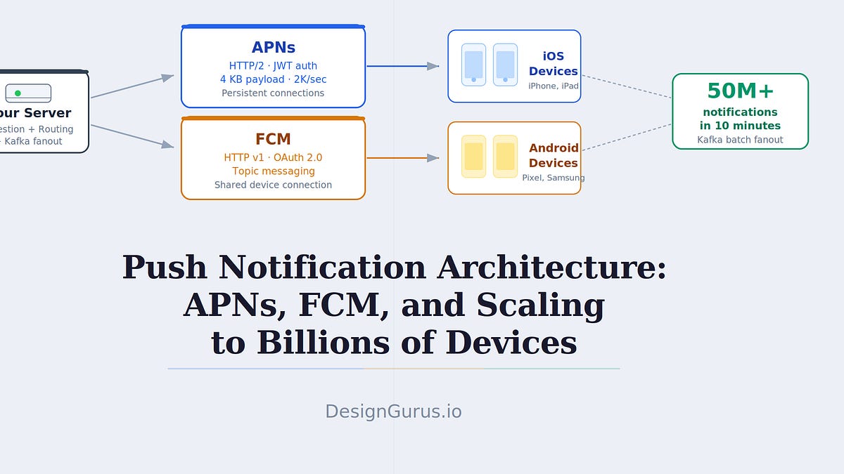 Scaling Push Notifications to 50 Million Devices: The Architecture ...