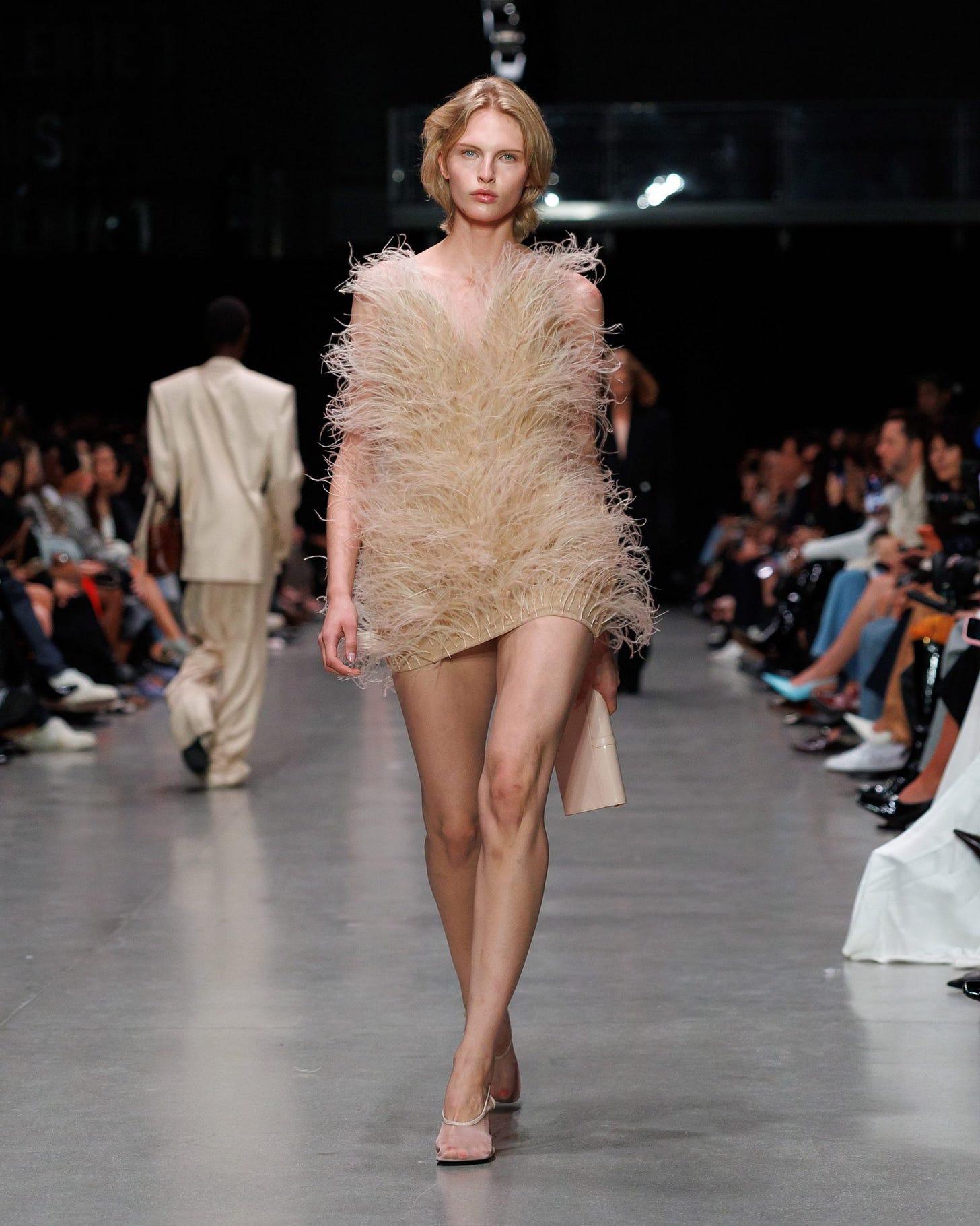Stella McCartney debuts plant-based faux feathers at Paris Fashion Week