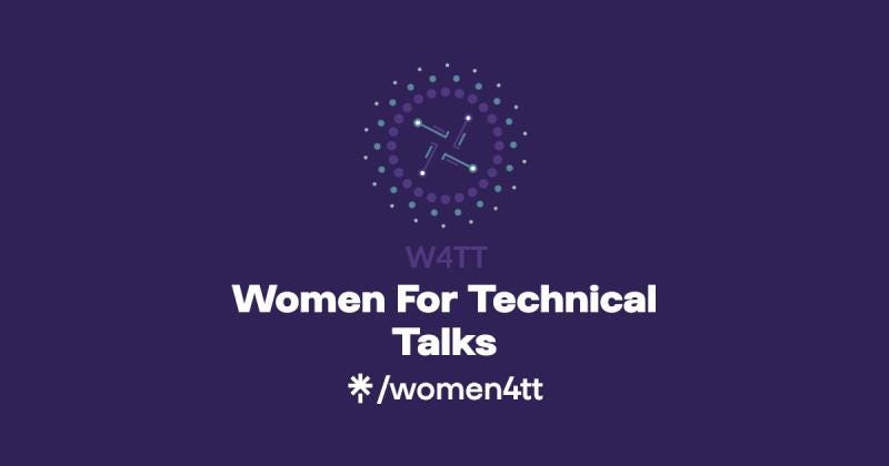 Women For Technical Talks (W4TT) en LinkedIn: Women For Technical Talks |  Instagram | Linktree