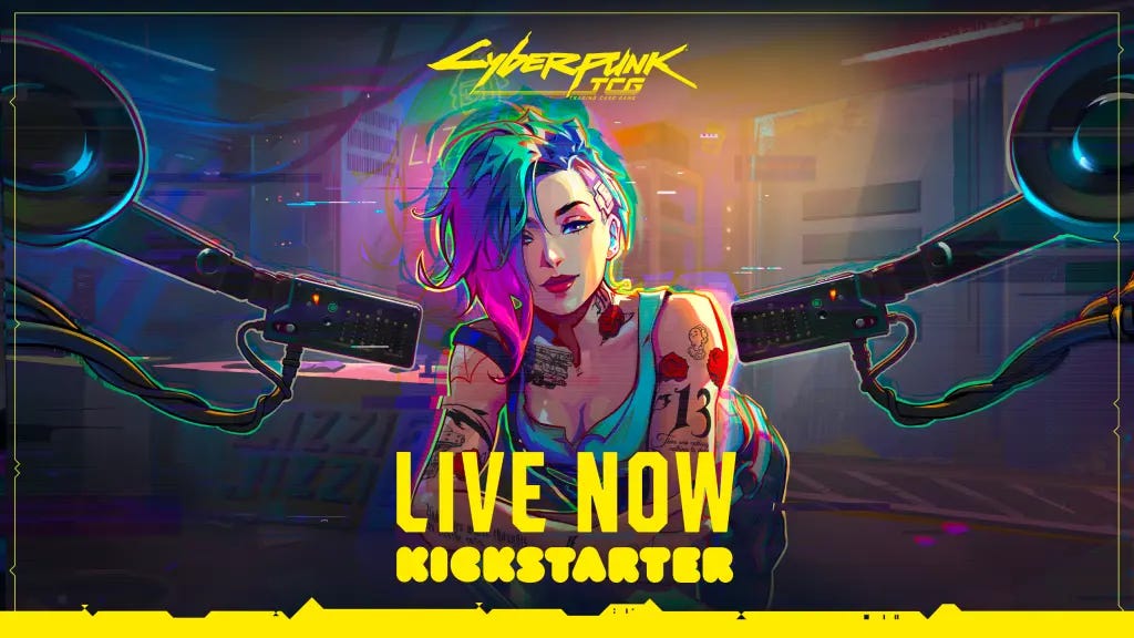 Cyberpunk 2077 TCG Breaks Crowdfunding Records Raising Nearly $27 Million