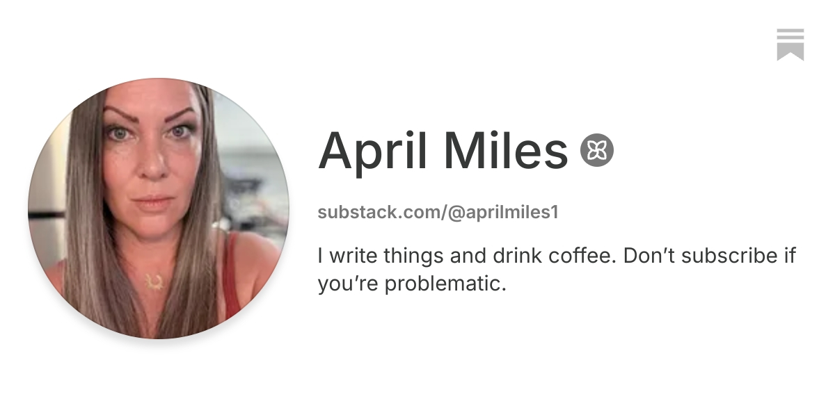 April Miles | Substack