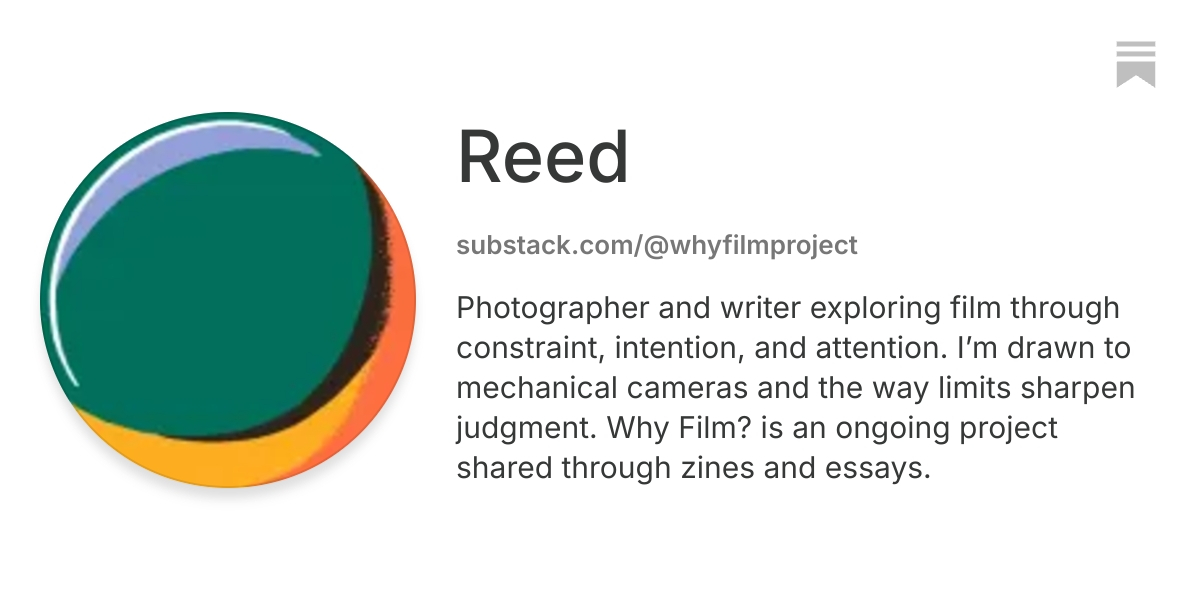 Reed | Substack