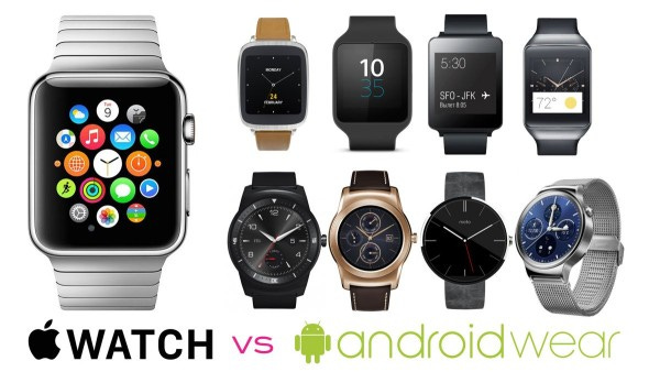 apple watch vs android wear 2015 apple watch vs android wear 2015