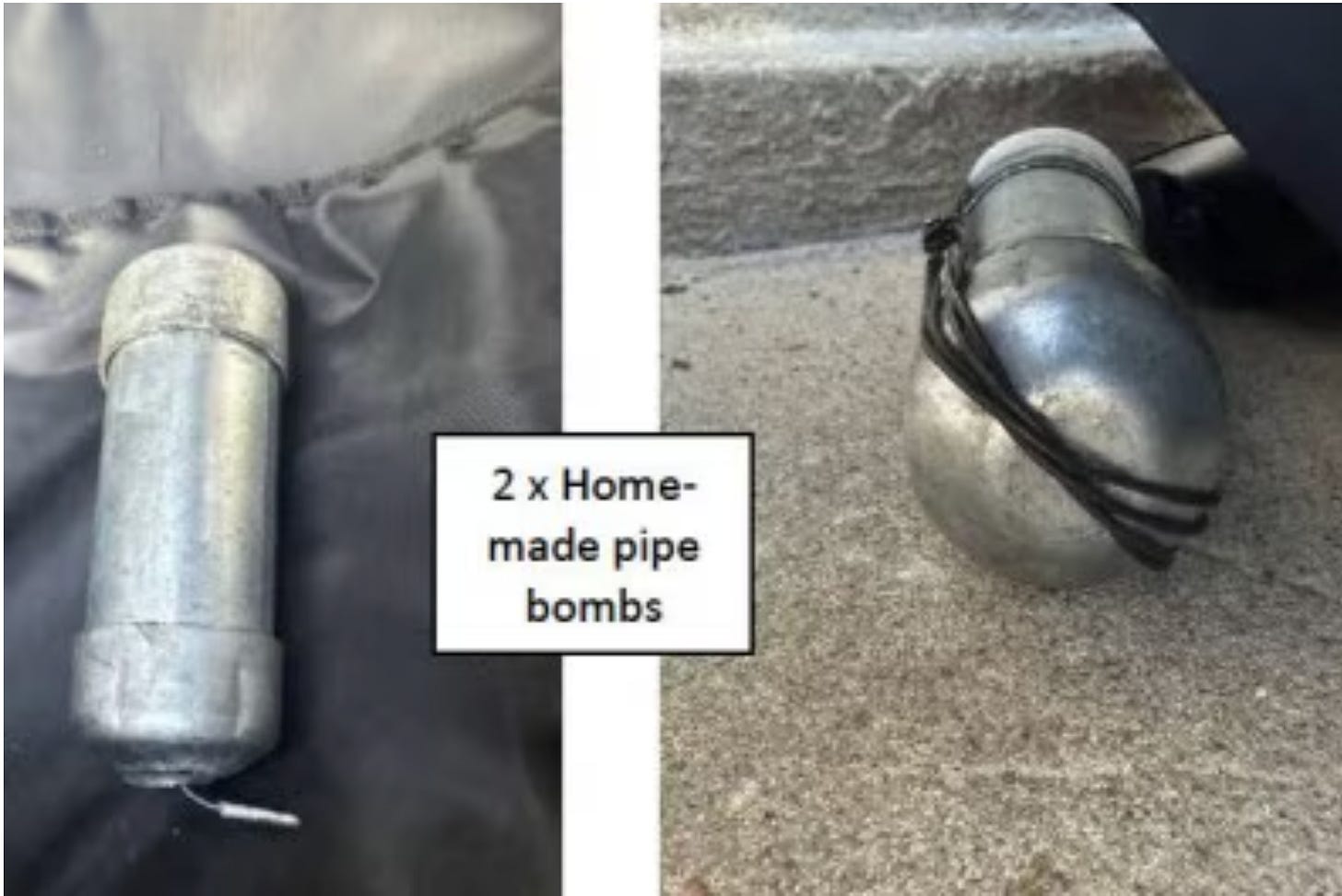 The police have said that even though the bombs didn't actually go off, they were still considered to be viable explosives. Picture: This is the NSW Police.