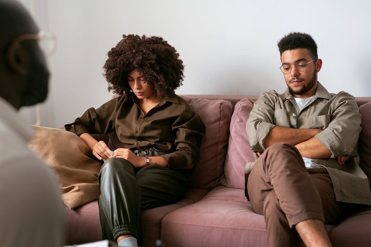 couple in therapy