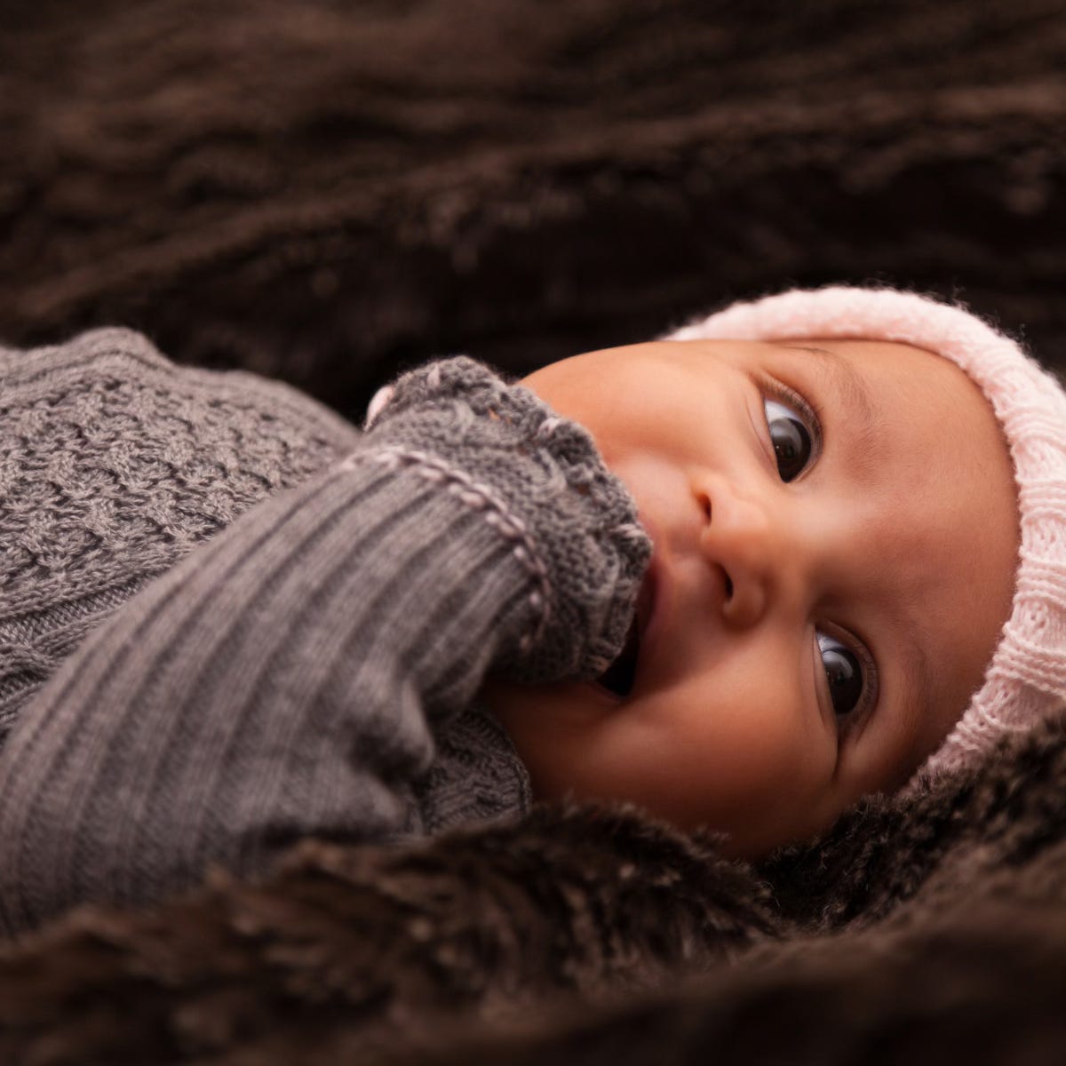 Adorable baby girl