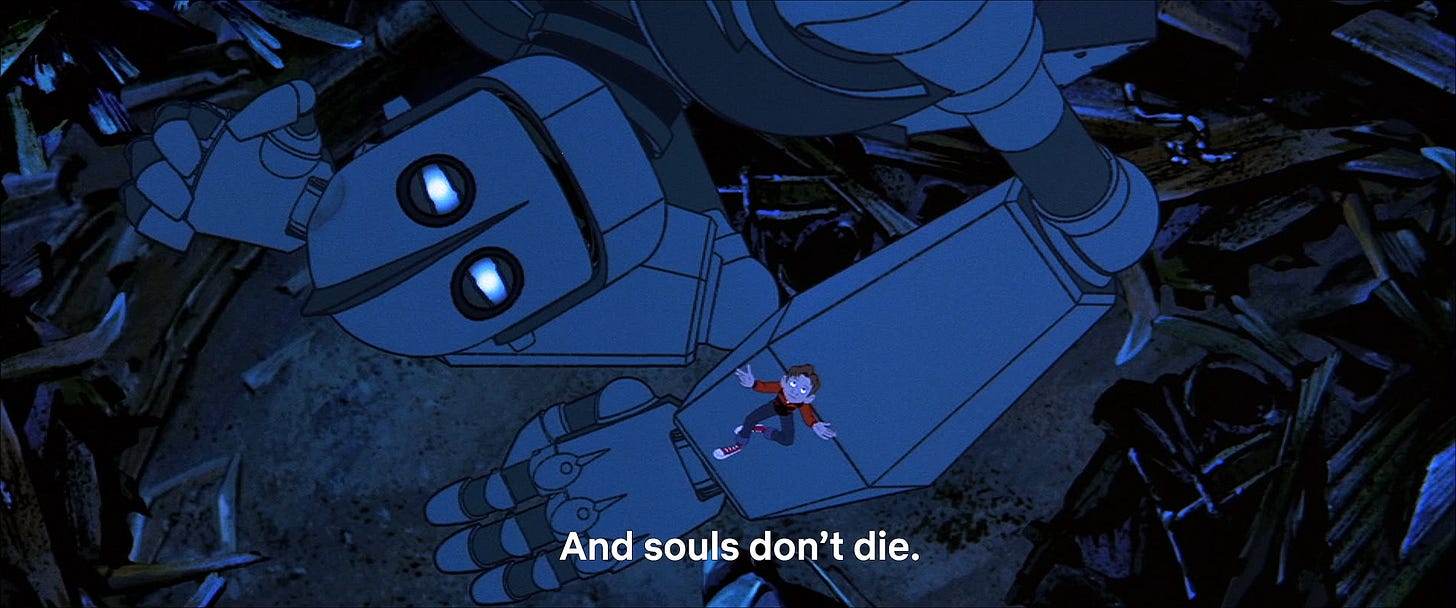 Netflix Tudum on X: "Over 20 years later and we're still 😭😭😭 at this  moment from THE IRON GIANT. https://t.co/XP95x0MUx6" / X