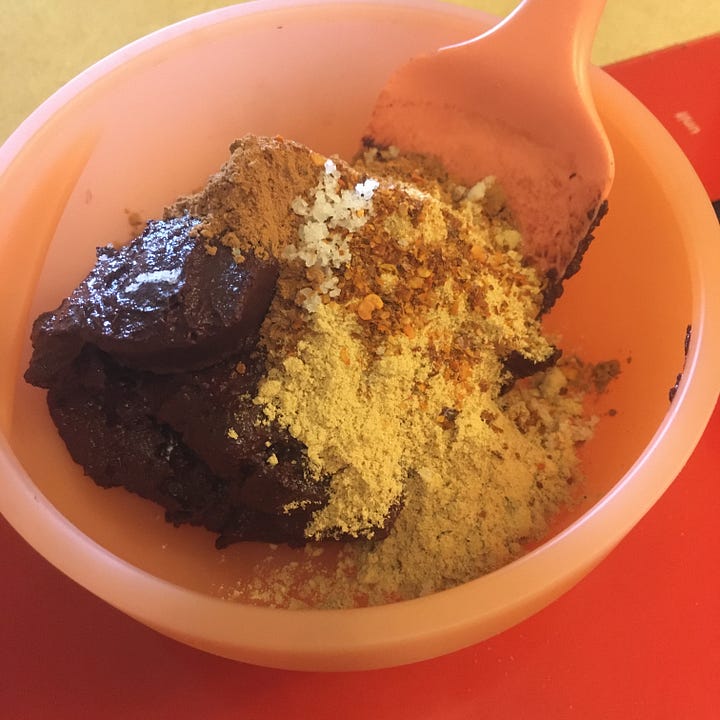 Process of making cocoa tea