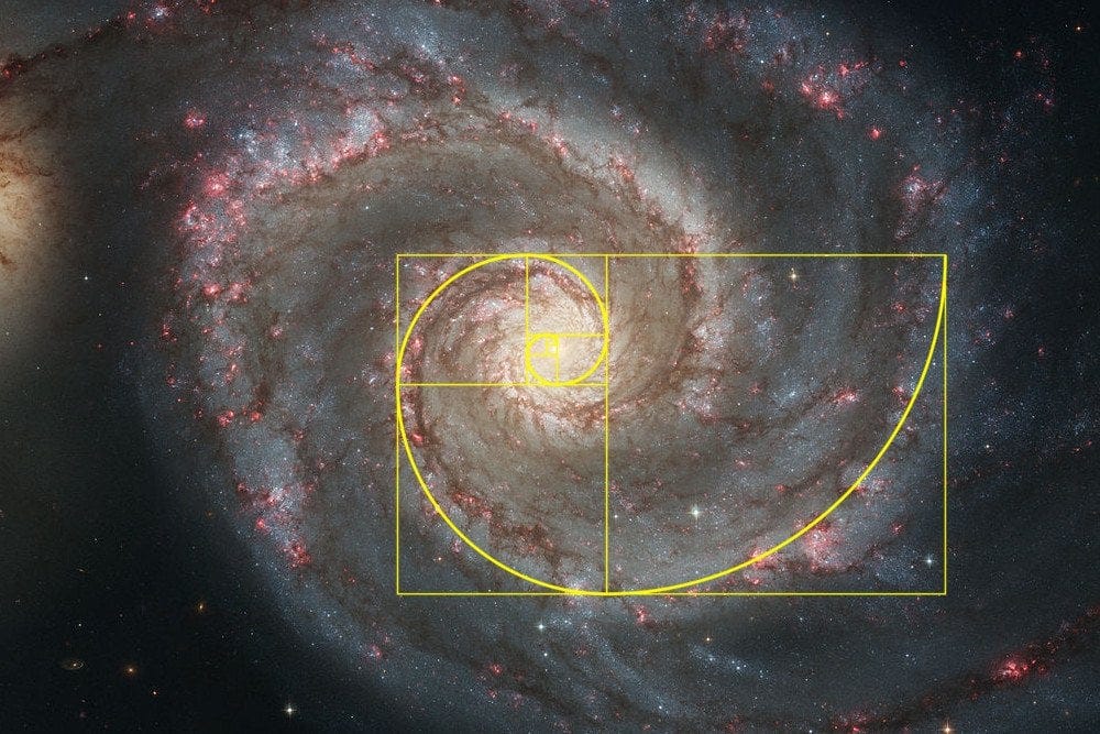 Do you know any visual connections between mathematics and observable  astronomy? Something like a golden ratio in the arms of galaxies. :  r/Astronomy