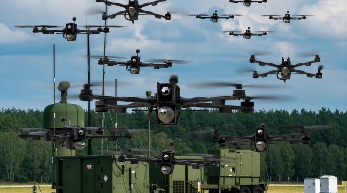 Drone swarm technology is being developed in Ukraine Drone swarm technology is being developed in Ukraine