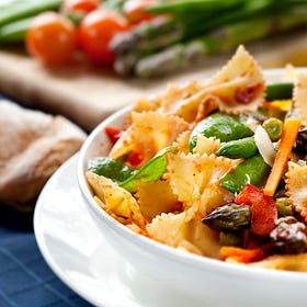 Cold Vegetable Pasta Primavera