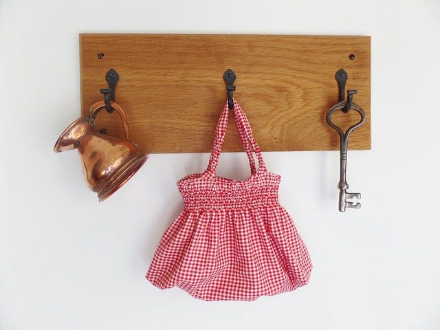 Smocked Peg Bag Smocked Peg Bag