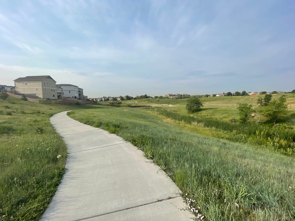 thornton colorado pedestrian trail