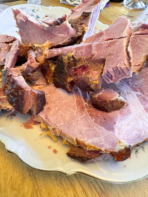 Leftover ham