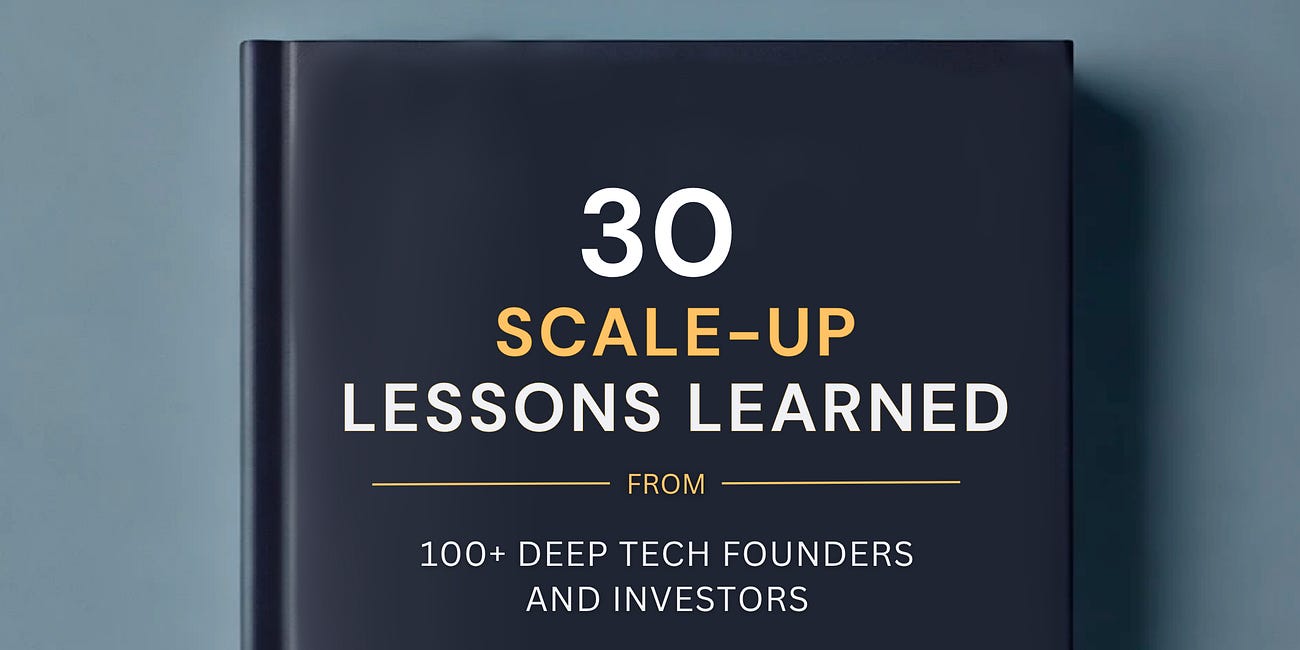 30 Scale-Up Lessons Learned