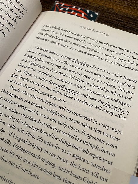 The Power of Praying through Fear Chapter 2 Annotations