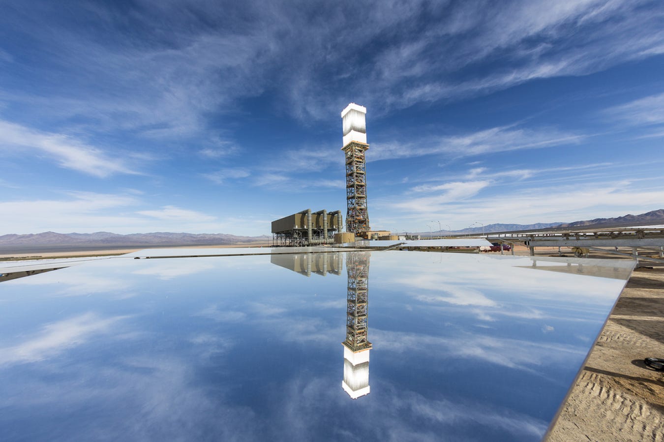 Thousands of mirrors power the Ivanpah Solar Power Facility at the California-Nevada border. The facility is expected to cease most of its operations in January 2026. Courtesy image Thousands of mirrors power the Ivanpah Solar Power Facility at the California-Nevada border. The facility is expected to cease most of its operations in January 2026. Courtesy image