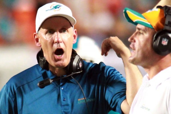 joe philbin coach out for miami dolphins 2015 joe philbin coach out for miami dolphins 2015