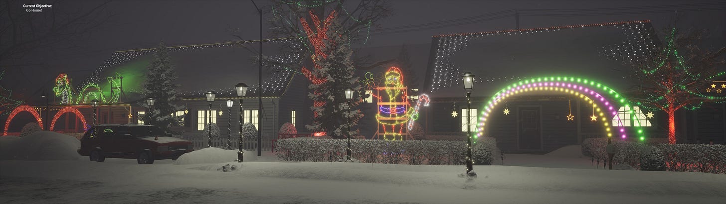 Τα εντυπωσιακά γραφικά του Christmas Nightmare στην πρώτη του τοποθεσία Τα εντυπωσιακά γραφικά του Christmas Nightmare στην πρώτη του τοποθεσία