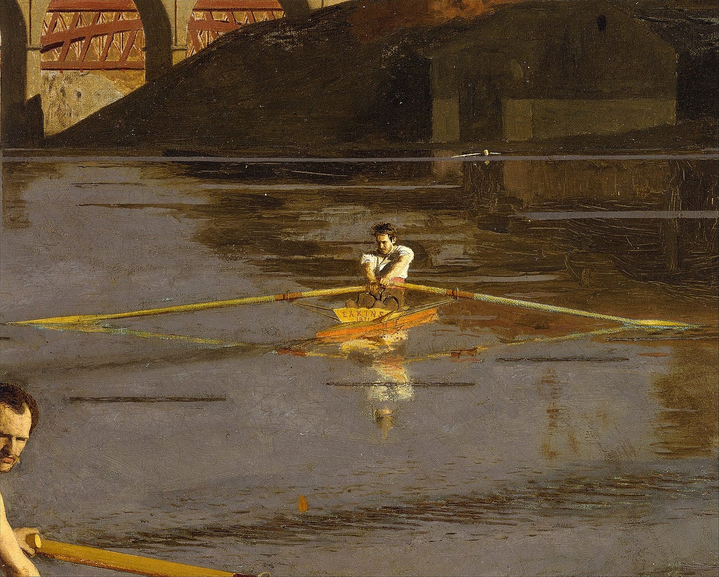 Eakins' Max Schmitt in a Single Scull