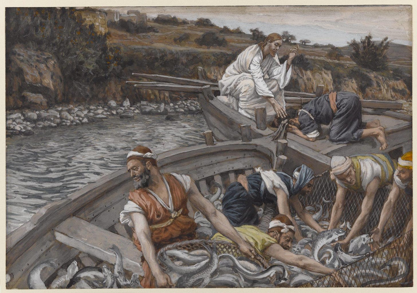 The Miraculous Draught of Fishes (La pêche miraculeuse) · Brooklyn Museum
