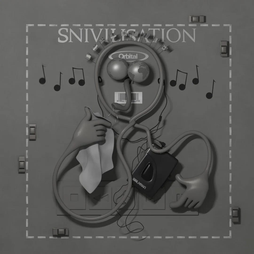 Orbital - 'Snivilisation' - by T.Q. Kelley - Ghost Deep