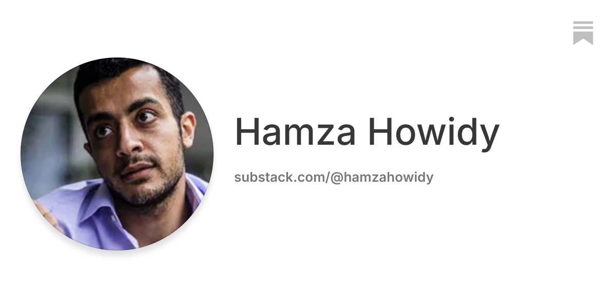 Hamza Howidy | Substack
