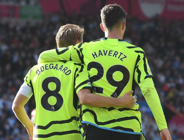 Arsenal news: Odegaard shows his class as star caught pulling Gabriel Jesus  to one side | Football | Sport | Express.co.uk