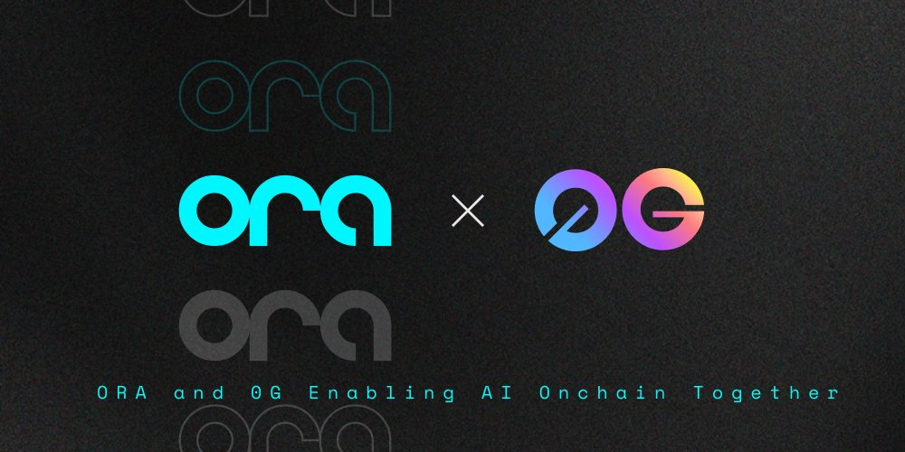 0G Labs on X: "🚀 Exciting News! We're thrilled to announce our partnership  with @OraProtocol to revolutionize AI on blockchains! 🤝 The main value of  the partnership between 0G and ORA includes: