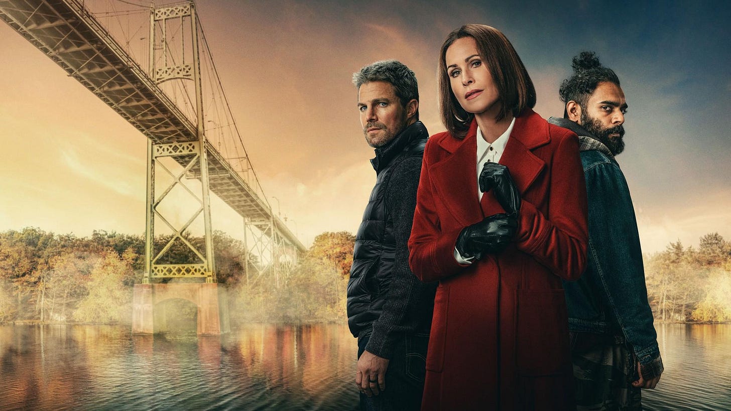 The Borderline starring Stephen Amell, Hamza Haq, Tamara Podemski, Thomas Craig, Christopher Heyerdahl, David Hewlett and Minnie Driver. Click here to upgrade and read the piece.