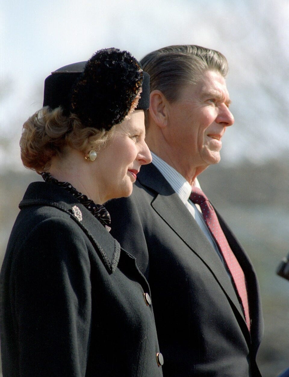 with Reagan