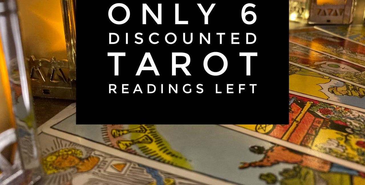 ✨💫⭐️ ONLY 6 READINGS LEFT: $50 Discounted Tarot Readings ✨💫⭐