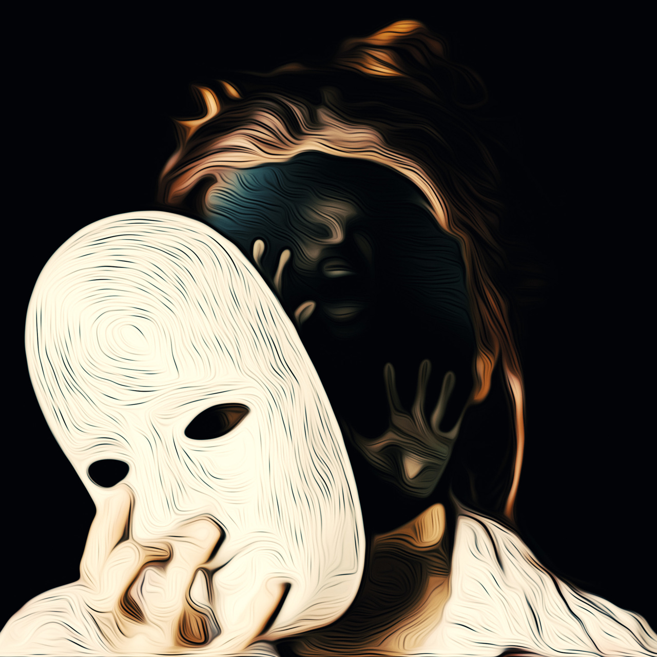 Behind Your Face, There is a Place