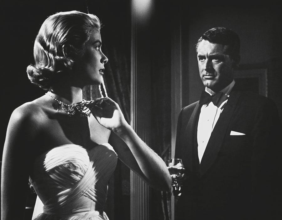 CARY GRANT and GRACE KELLY in TO CATCH A THIEF -1955-. #1 by Album