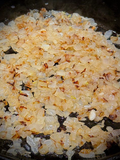 Making my morning omelet