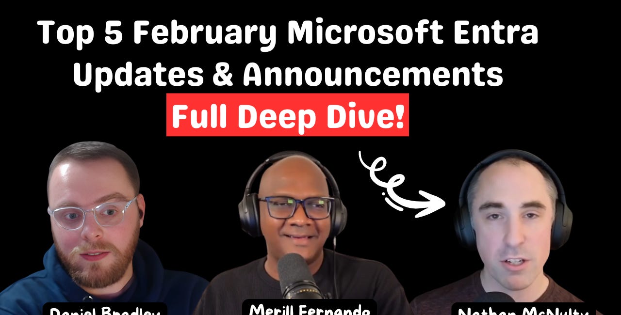 Passkeys, Conditional Access, Hard-match updates, GSA BYOD: What Entra Admins Need To Know