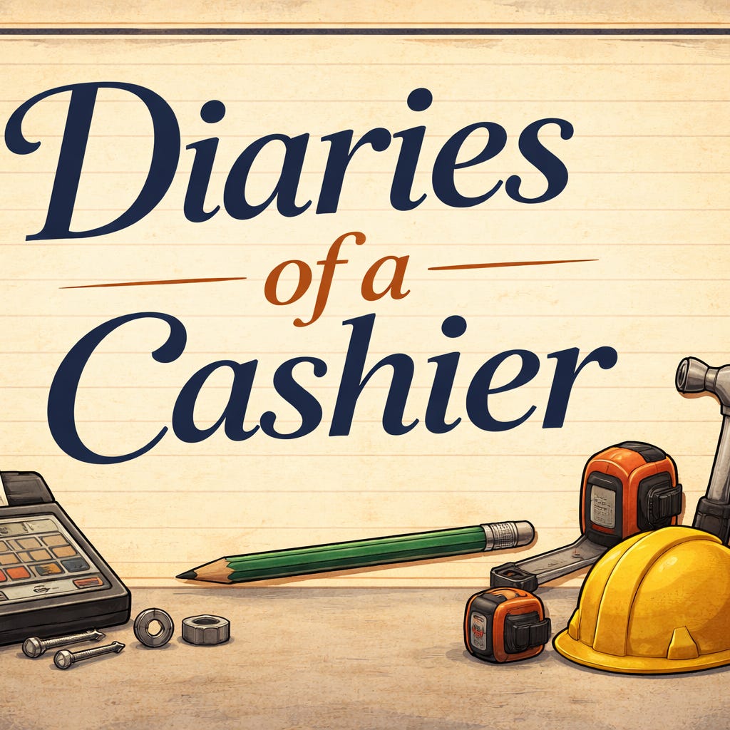 Diaries of a Cashier logo