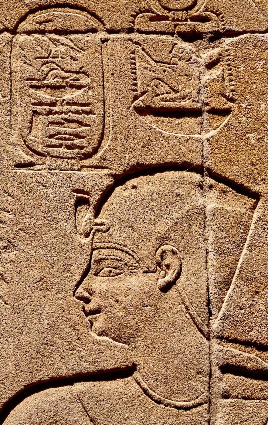 haraoh Alexander the Great, Luxor temple