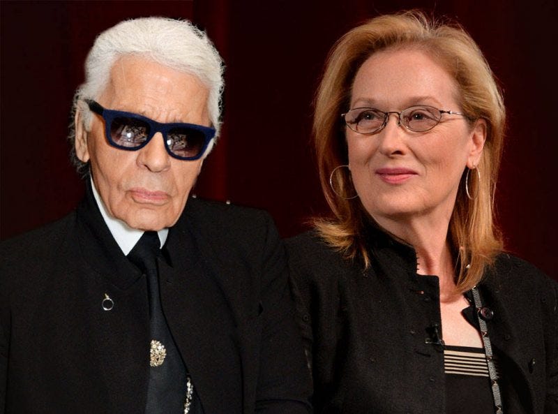 maryle streep vs karl lagerfeld over oscar dress maryle streep vs karl lagerfeld over oscar dress