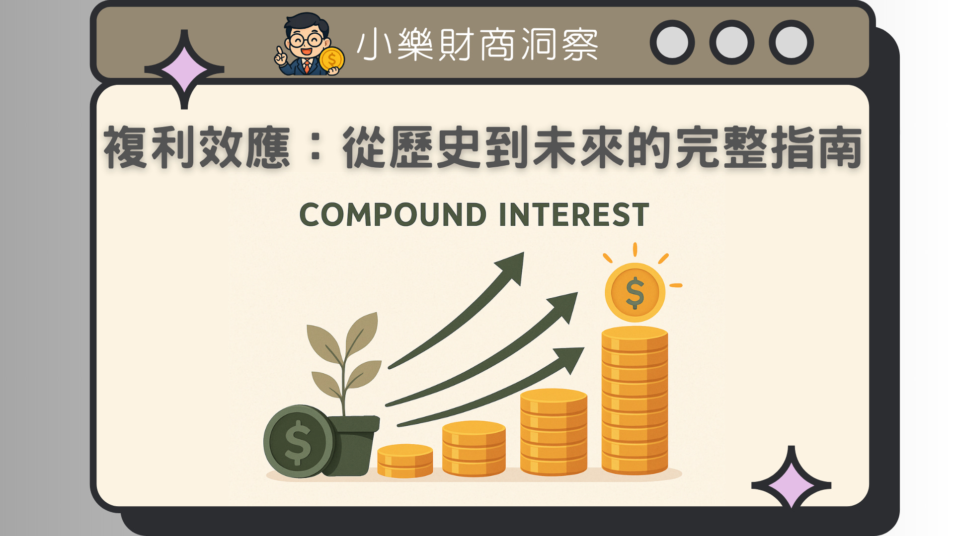 投資洞察】複利效應：從歷史到未來的完整指南- by allenscashflow - 小樂財商洞察