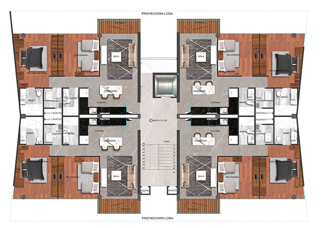 planta tipo torre st. angelo planta tipo torre st. angelo