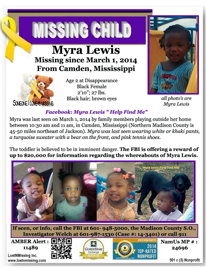 Myra Lewis Missing Myra Lewis Missing