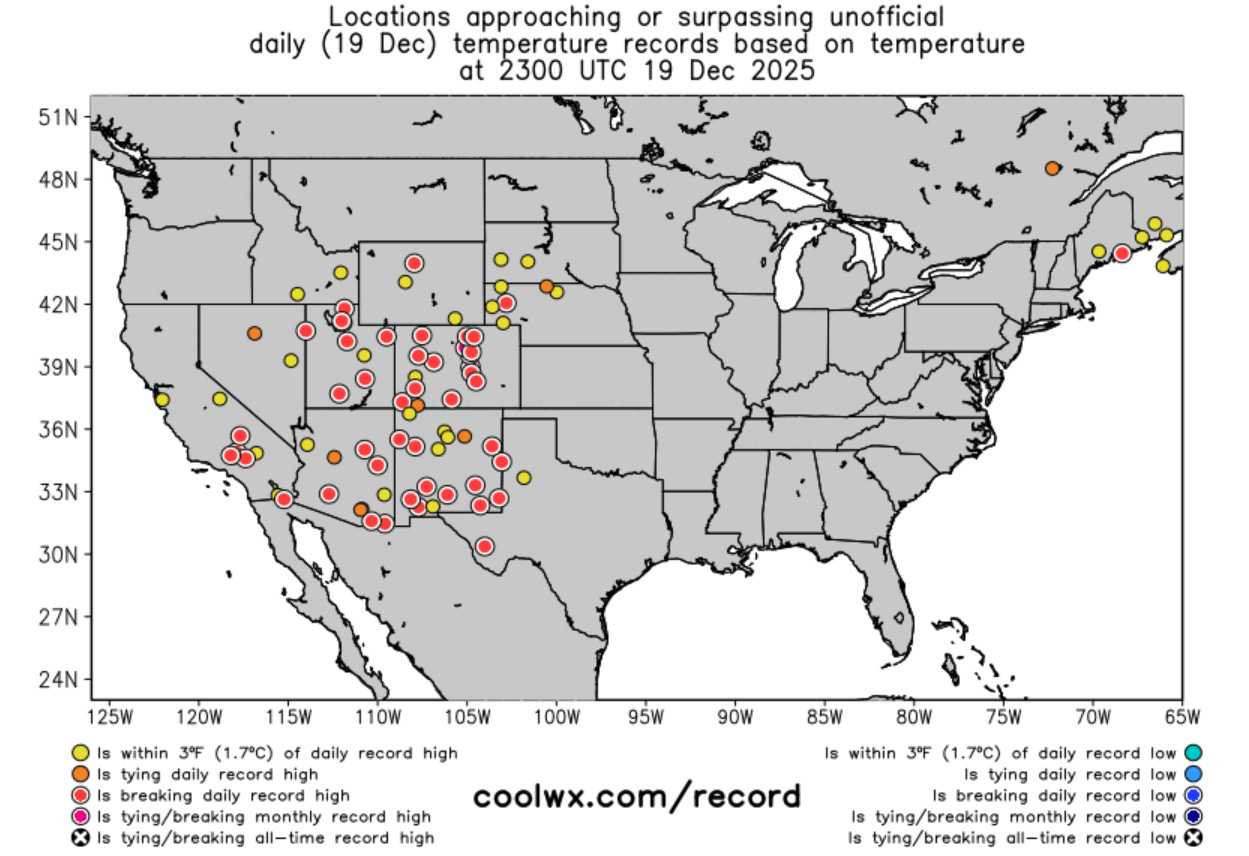 High winds cause hundreds of thousands of power outages across Colorado ...