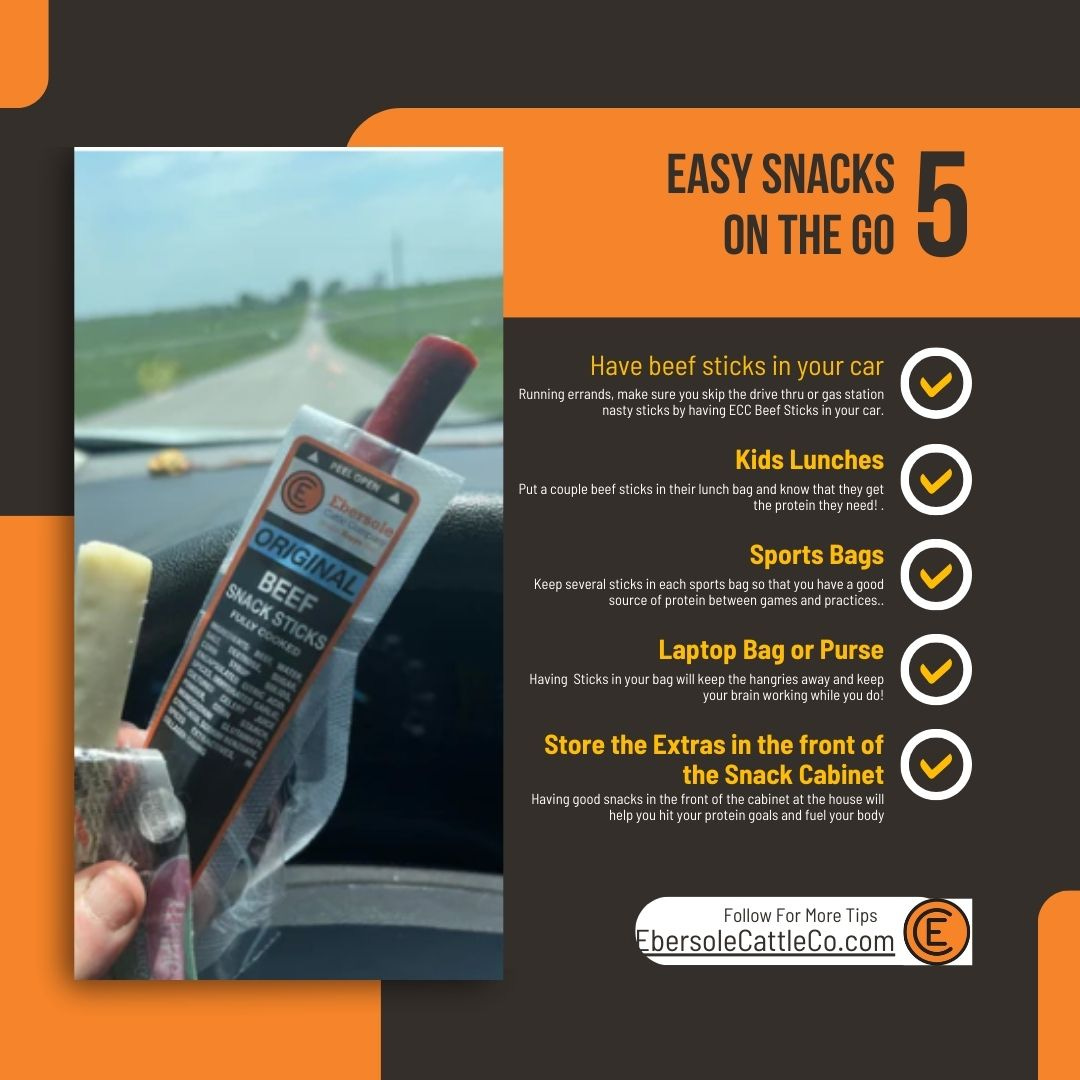 ECC Ranch Beef Sticks- Feeding Forward Donation