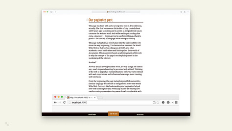 Atomic Design screenshots.