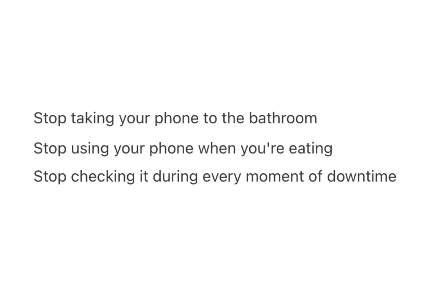 Actually, Would You Mind Thinking Before You Shout Out Your Orders?